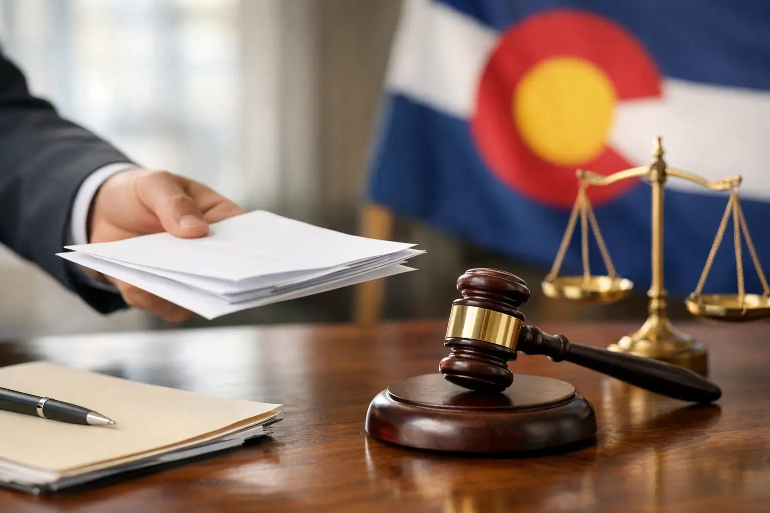 When Is Service Complete in a Colorado Case?